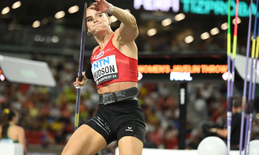 Wahnsinn: Victoria Hudson wirft 64,65m beim Diamond League Meeting Brüssel