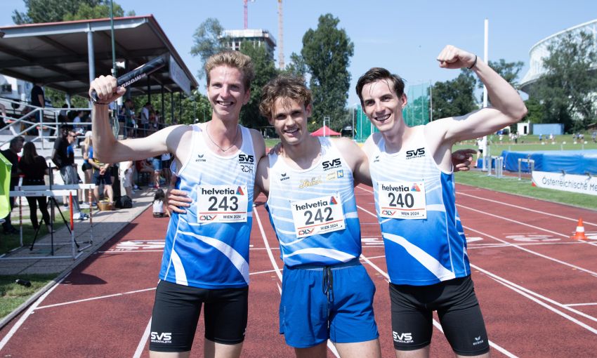 ÖM 3x1000m - Titel erfolgreich verteidigt!