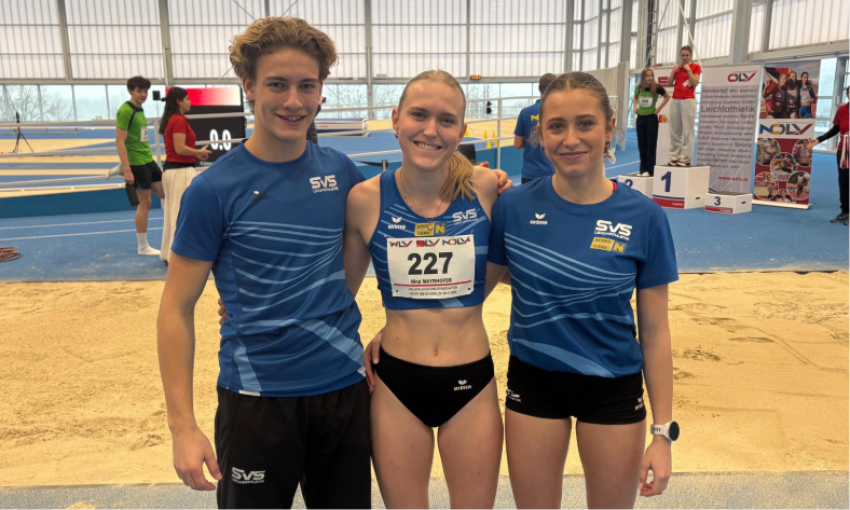 Erfolgreiche NÖM-Halle 2026 für die SVS-Leichtathletik