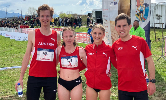 Bernhard Schmid bei der FISU World University Championship im Crosslauf